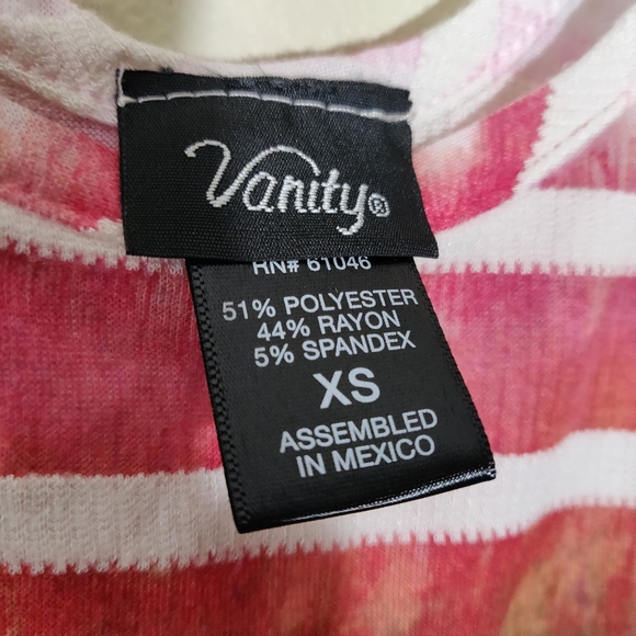 ⭐Vanity | Women's Striped Tank Rainbow - Picture 4 of 4